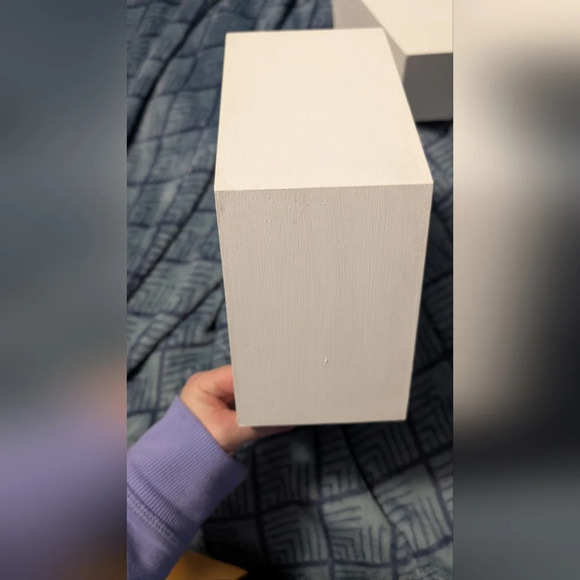 Handmade Cherry Blossom Hexagon Wall Decor (EUC) - Picture 13 of 15